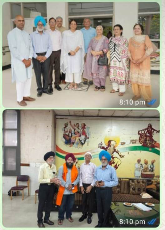चंडीगढ़ की मेयर ने पीएसएस सेवानिवृत्त अधिकारियों की बैठक में भाग लिया